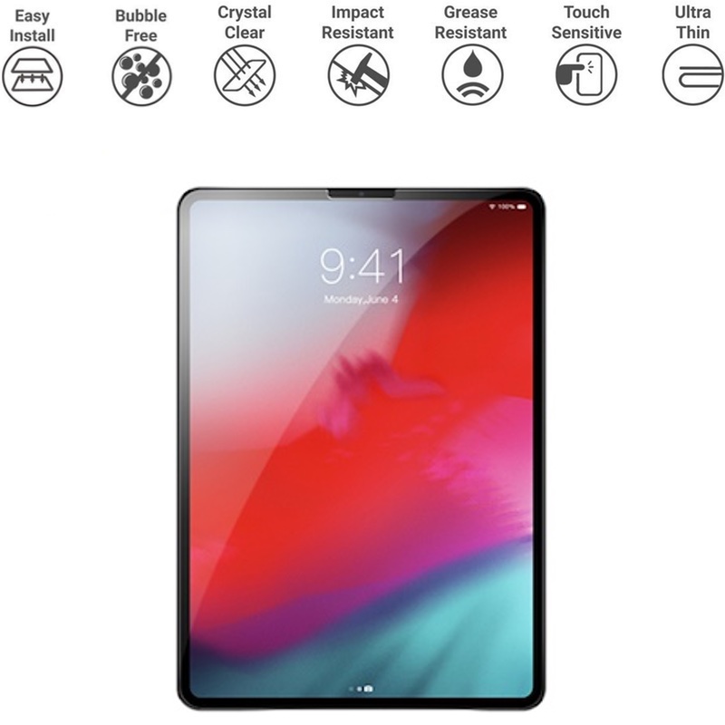 Apsauginis ekrano stikliukas (planšetėms Ipad Pro 12.9 2018/2020/2021/2022) Apsauginis ekrano stikliukas (planšetėms Ipad Pro 12.9 2018/2020/2021/2022)